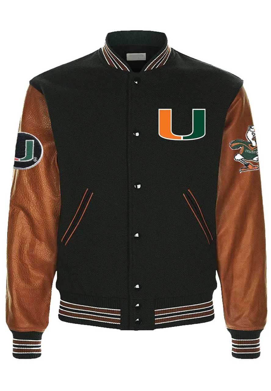 University of Miami Hurricanes Varsity Jacket