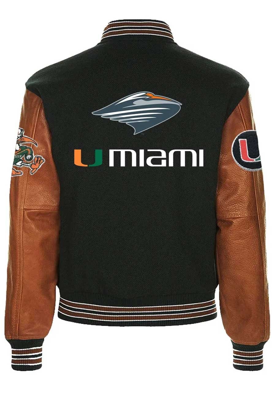 University of Miami Hurricanes Varsity Jacket