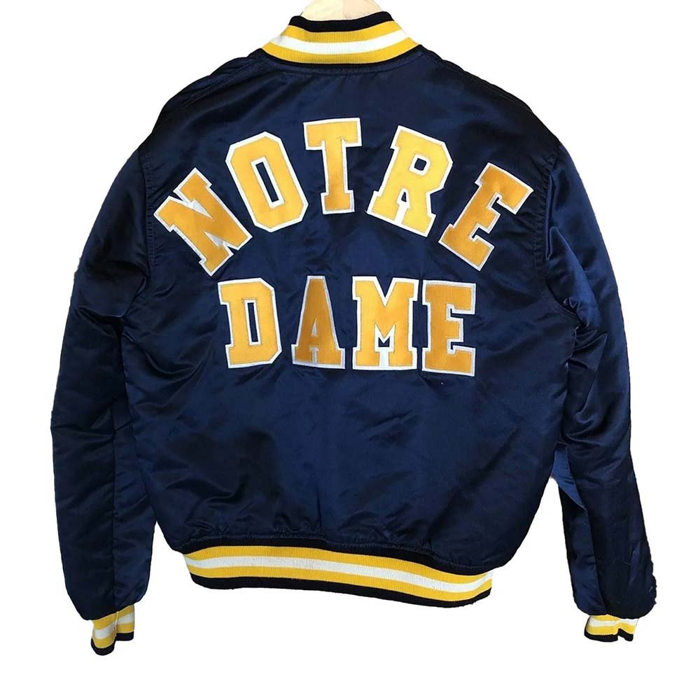 University of Notre Dame 90s Varsity Jacket