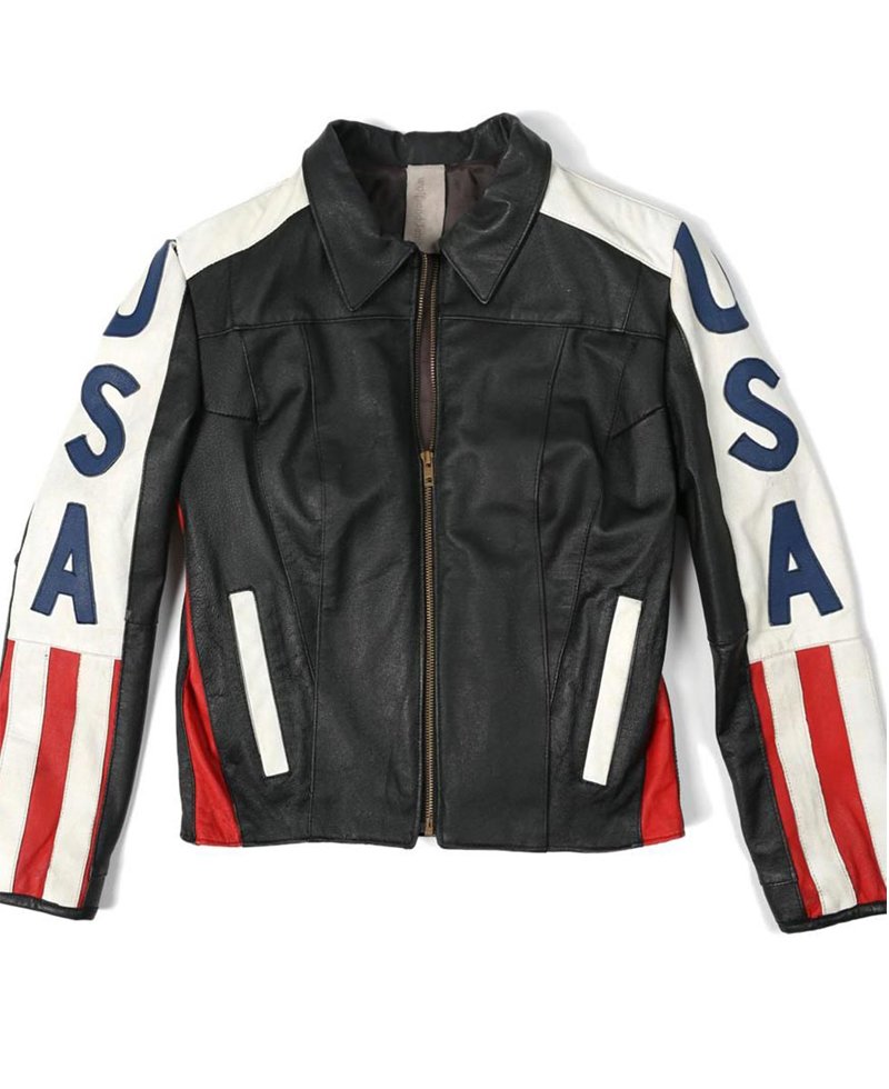 Selena Gomez American Flag Jacket