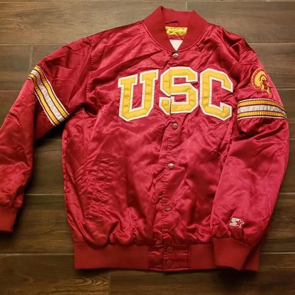 USC Trojans Football Red Jacket