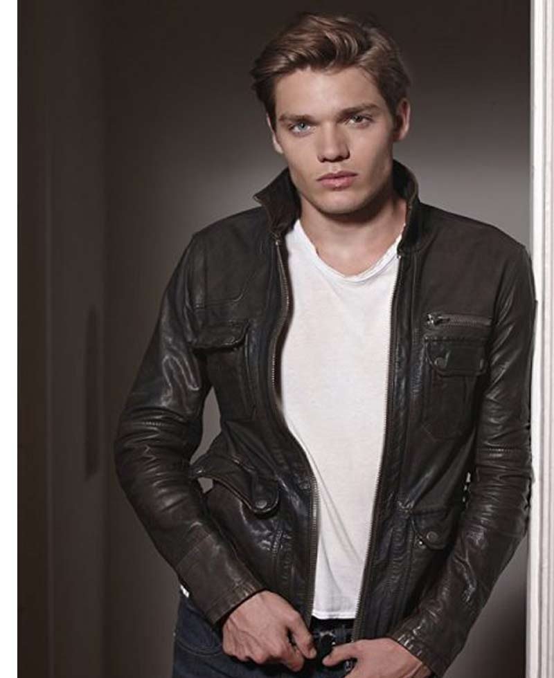Vampire Academy Dominic Sherwood Brown Leather Jacket