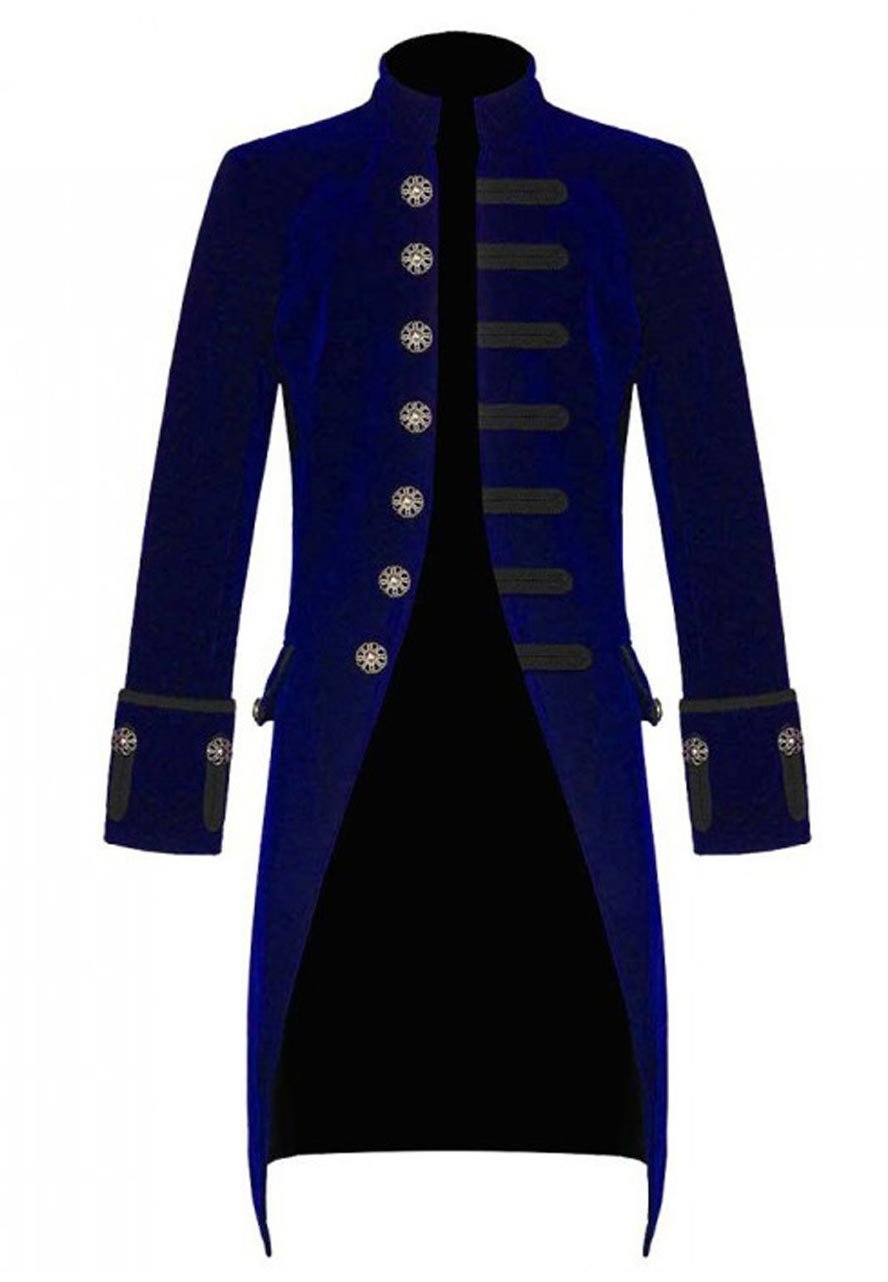 Victorian Steampunk Gothic Velvet Coat
