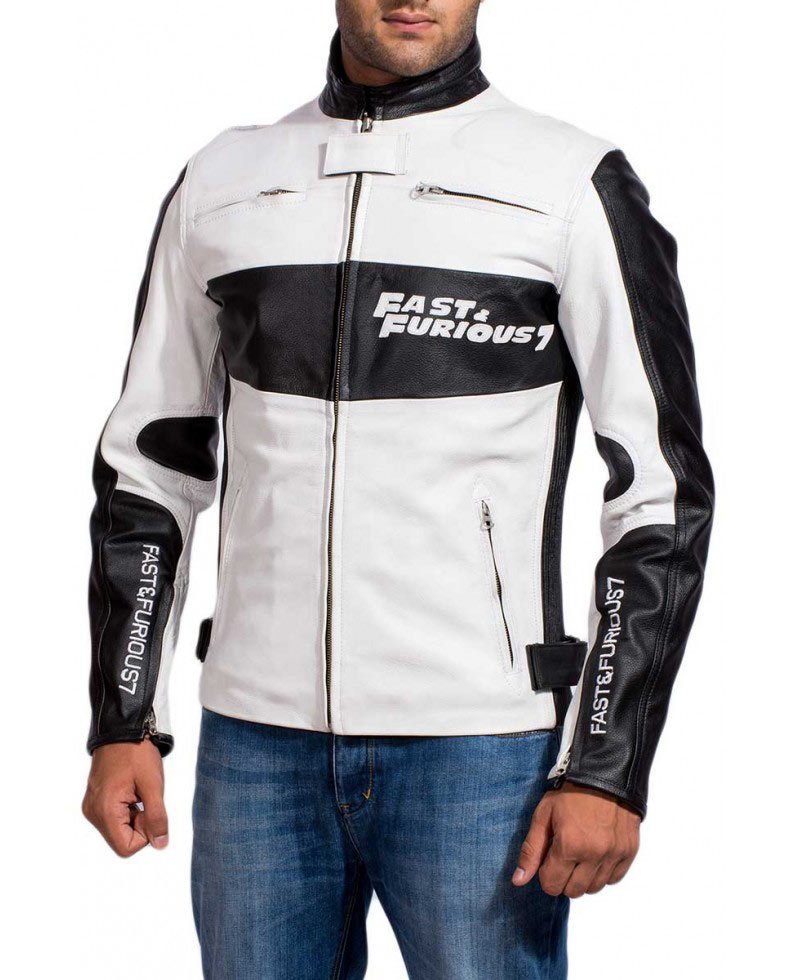 Vin Diesel Fast and Furious 7 Leather Jacket
