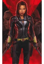 2020 film black widow leather jacket
