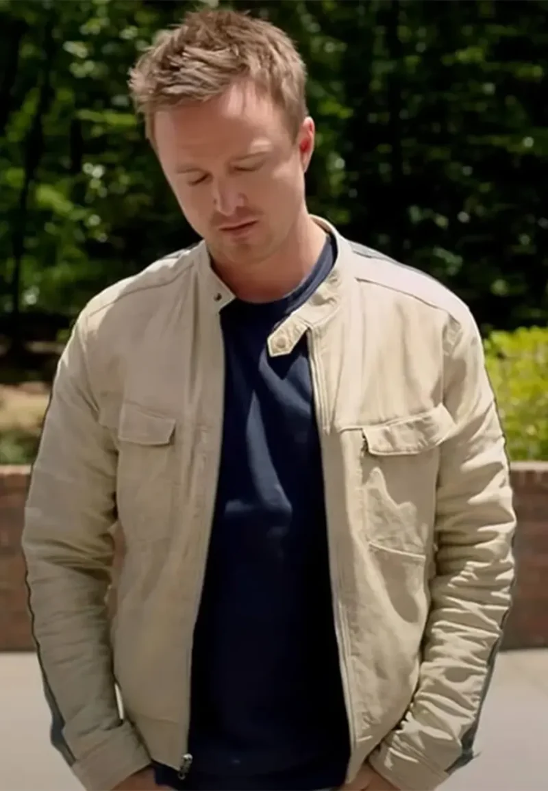 aaron-paul-need-for-speed-white-leather-jacket aaron paul need for speed white leather jacket