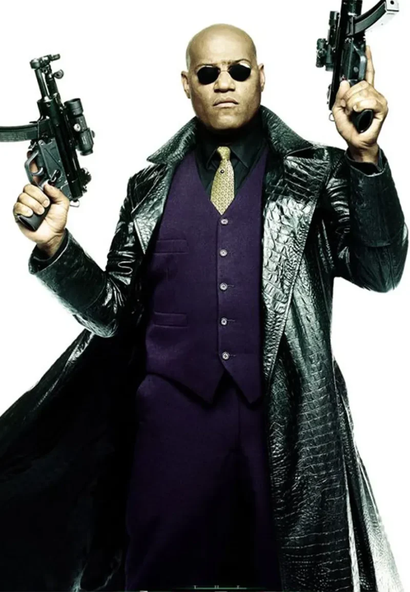 alligator the morpheus leather coat