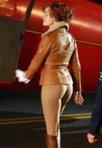 amy adams leather jacket