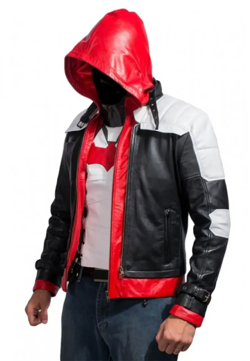 arkham knight red hood jacket
