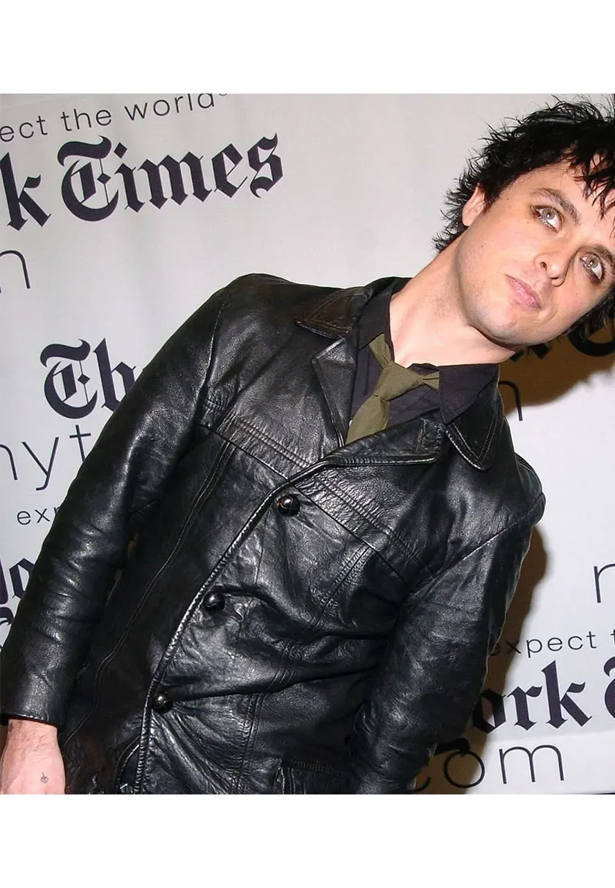New York Times Billie Joe Armstrong Jacket armstrong billie joe armstrong leather jacket