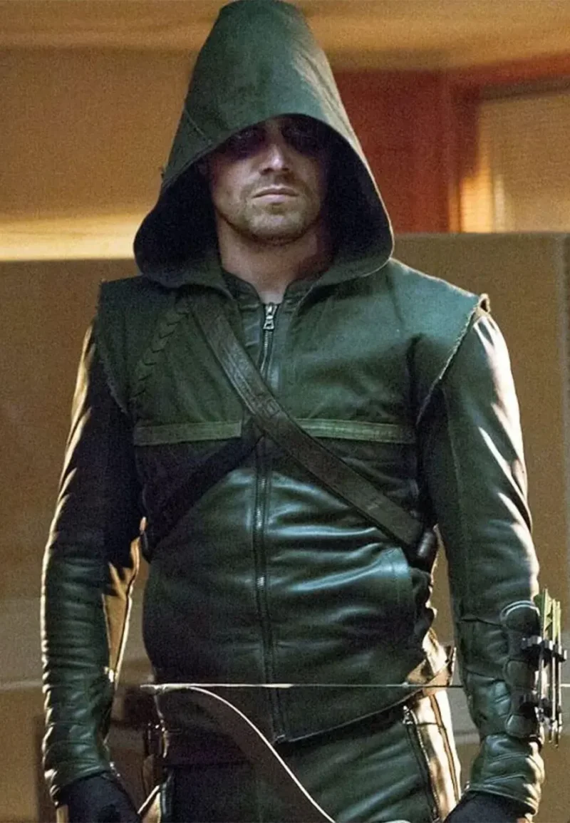 arrow green jacket