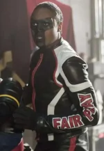 arrow mr terrific leather jacket