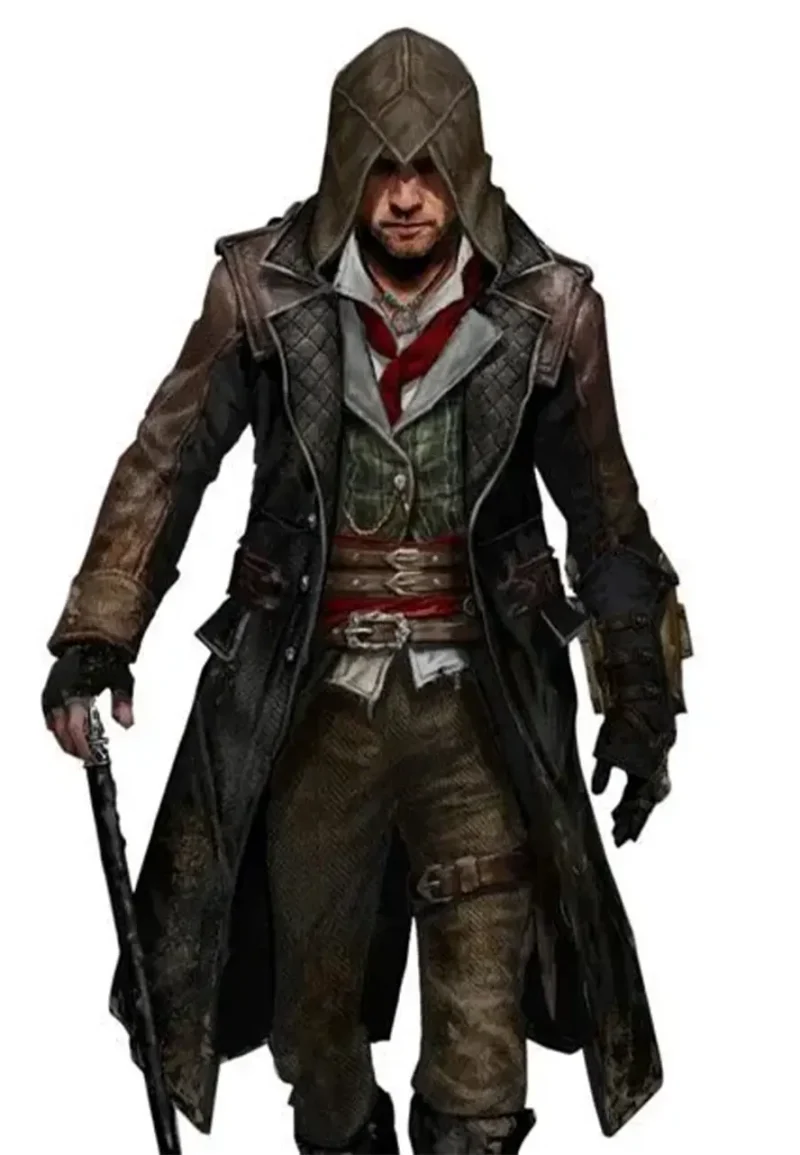 assassins creed syndicate trench leather coat