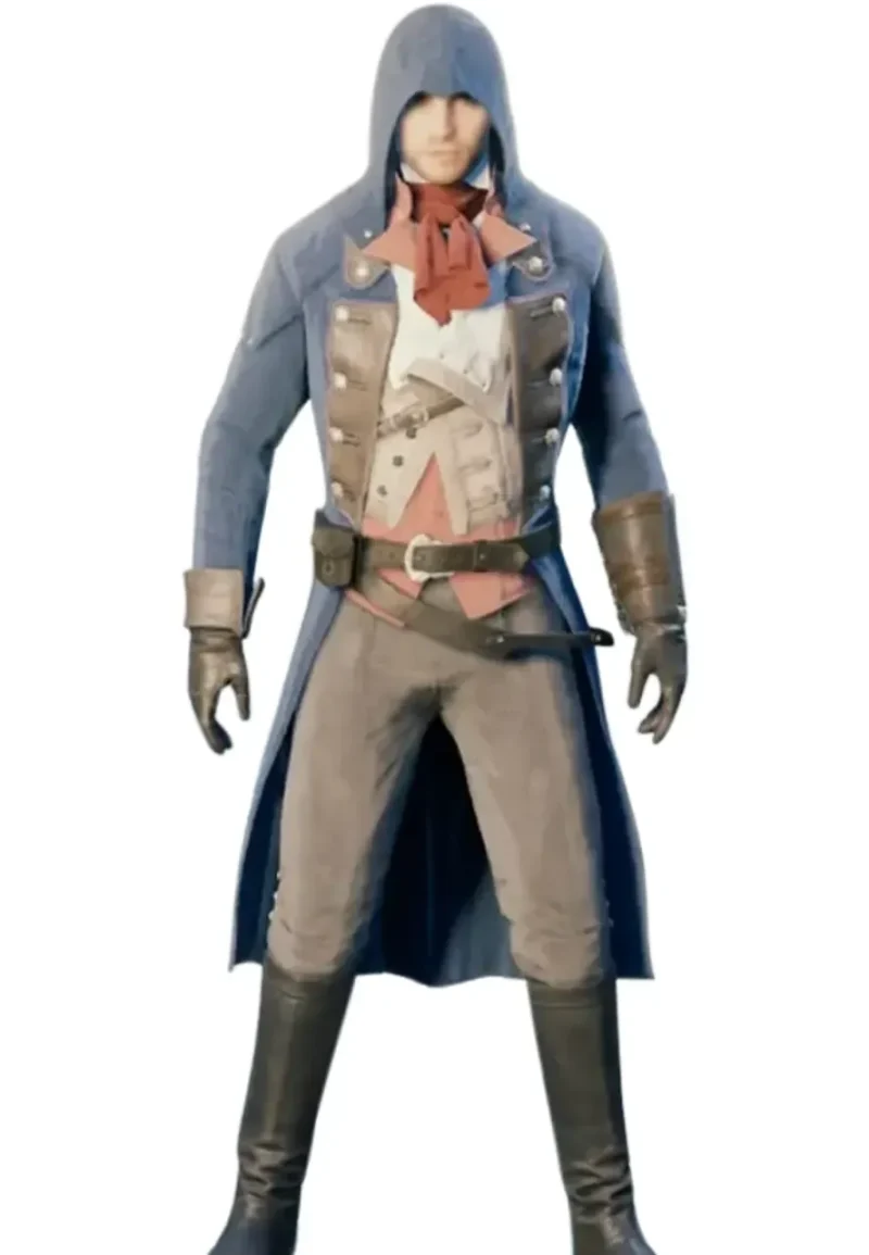 assassins creed unity arno blue coat