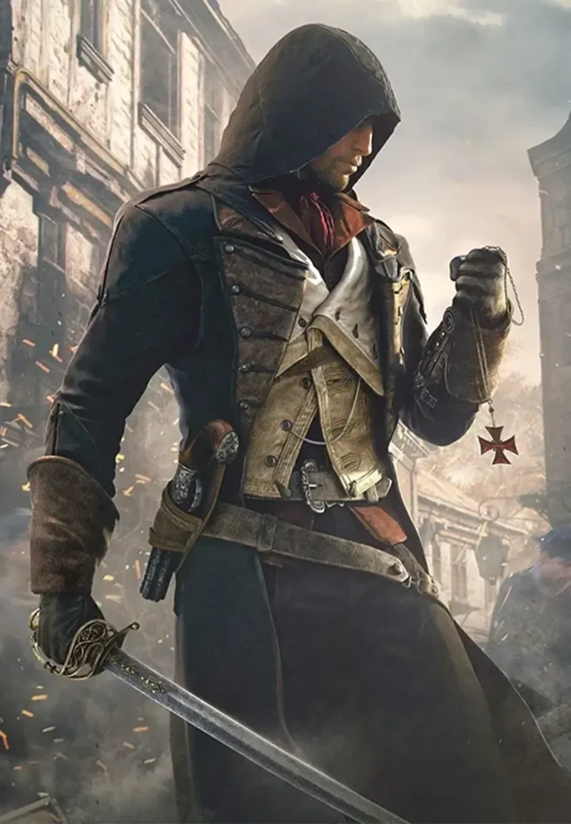 assassins unity arno blue coat