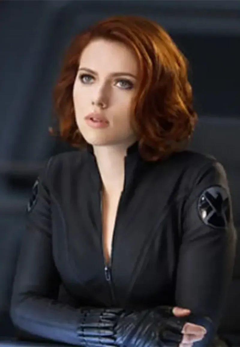 avengers black widow jacket
