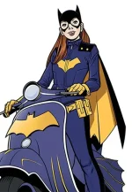 barbara gordon batgirl leather jacket