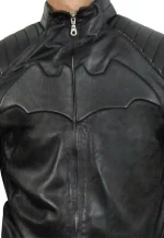 batman begins leather jacket