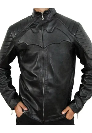 batman leather jacket