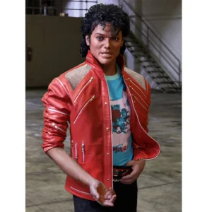 beat it red leather jacket