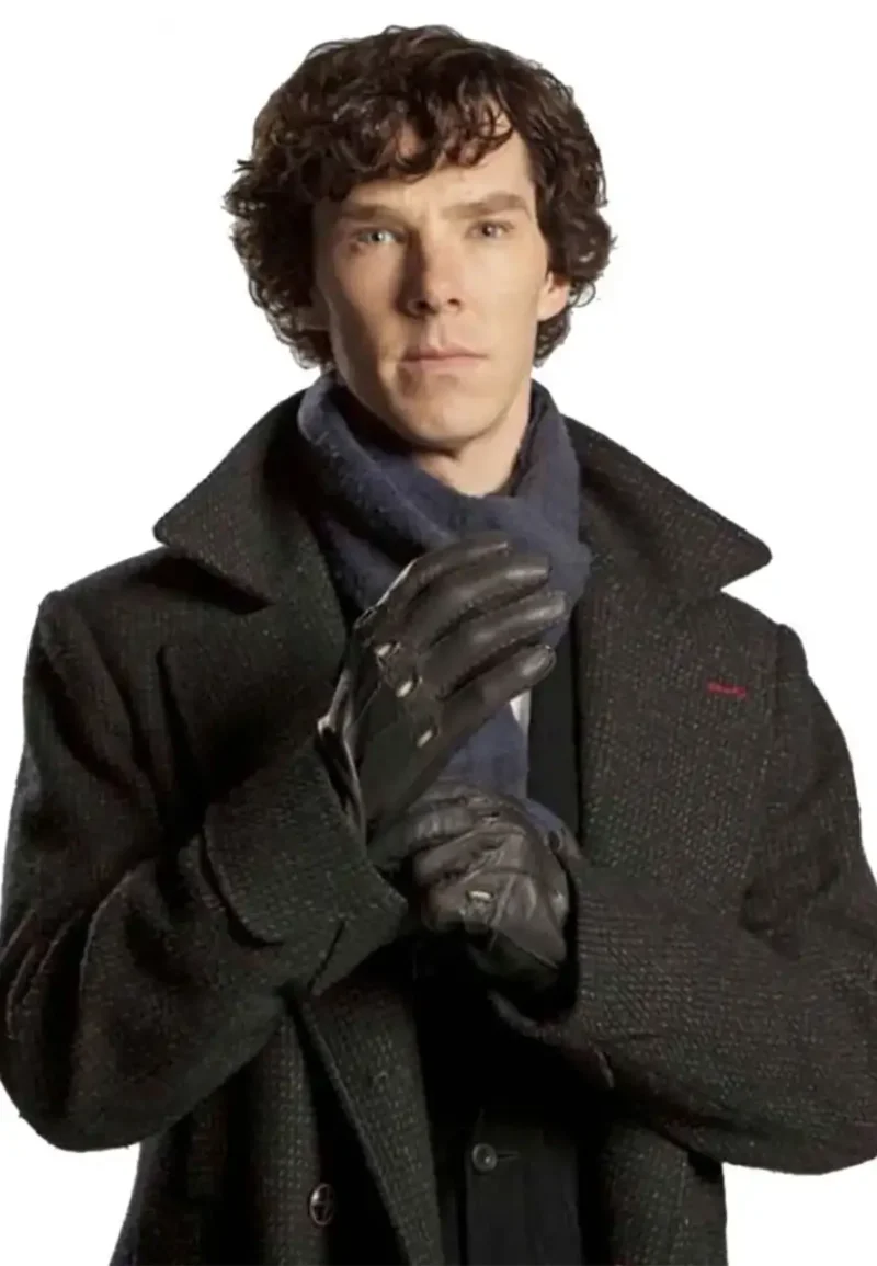 benedict cumberbatch sherlock grey coat