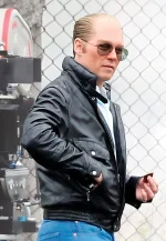 black mass leather jacket