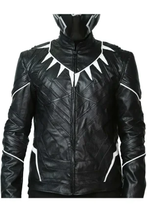 black panther leather jacket