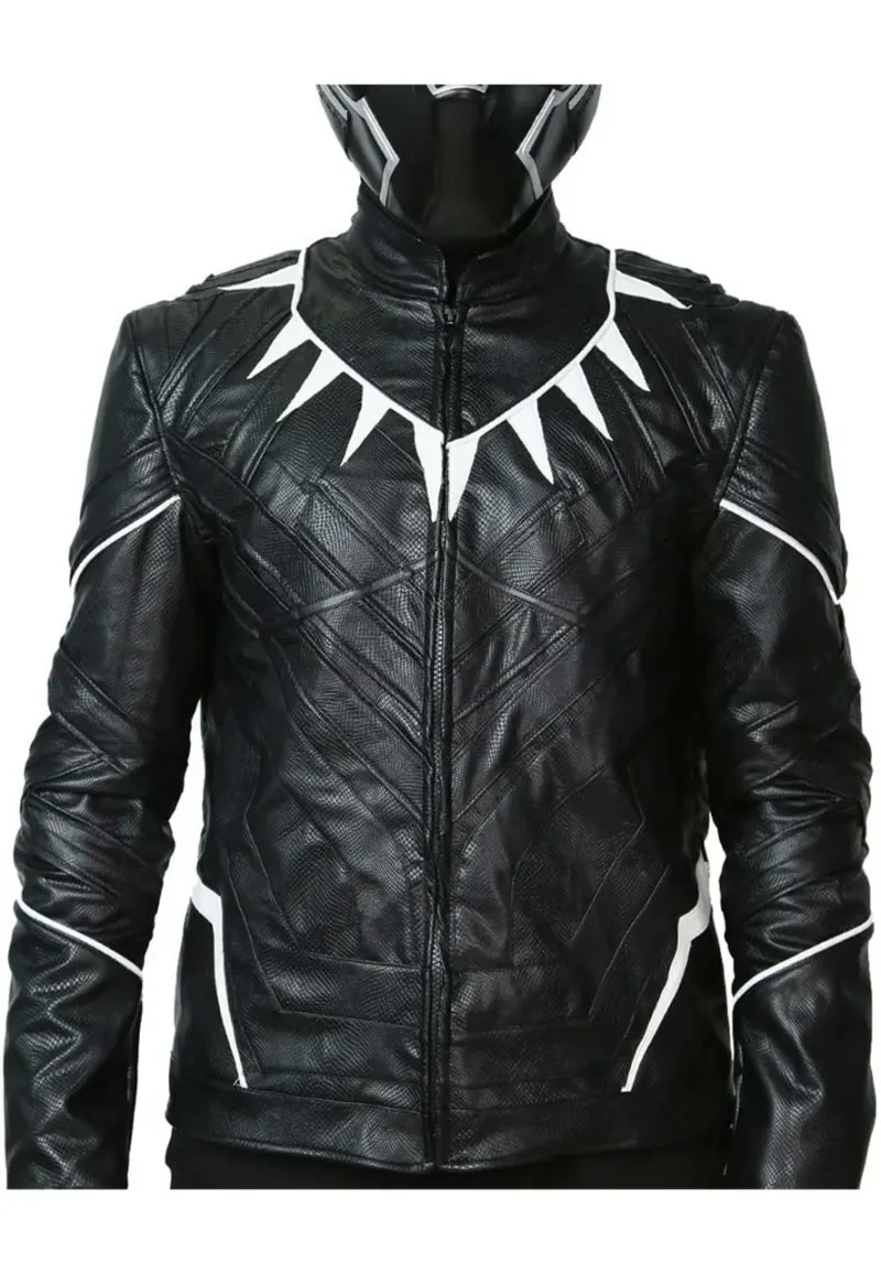 black panther leather jacket