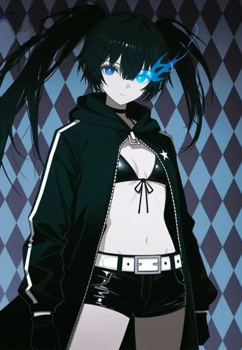 black rock shooter cosplay coat