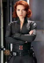 black widow leather jacket