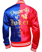 blue and red jacket harley quinn