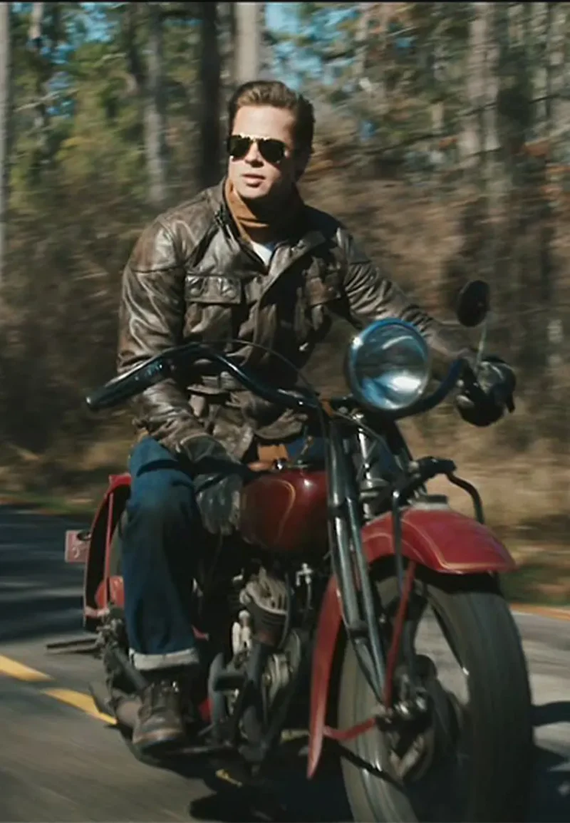 brad pitt benjamin button leather jacket