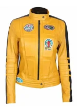 bride uma thurman kill bill leather jacket