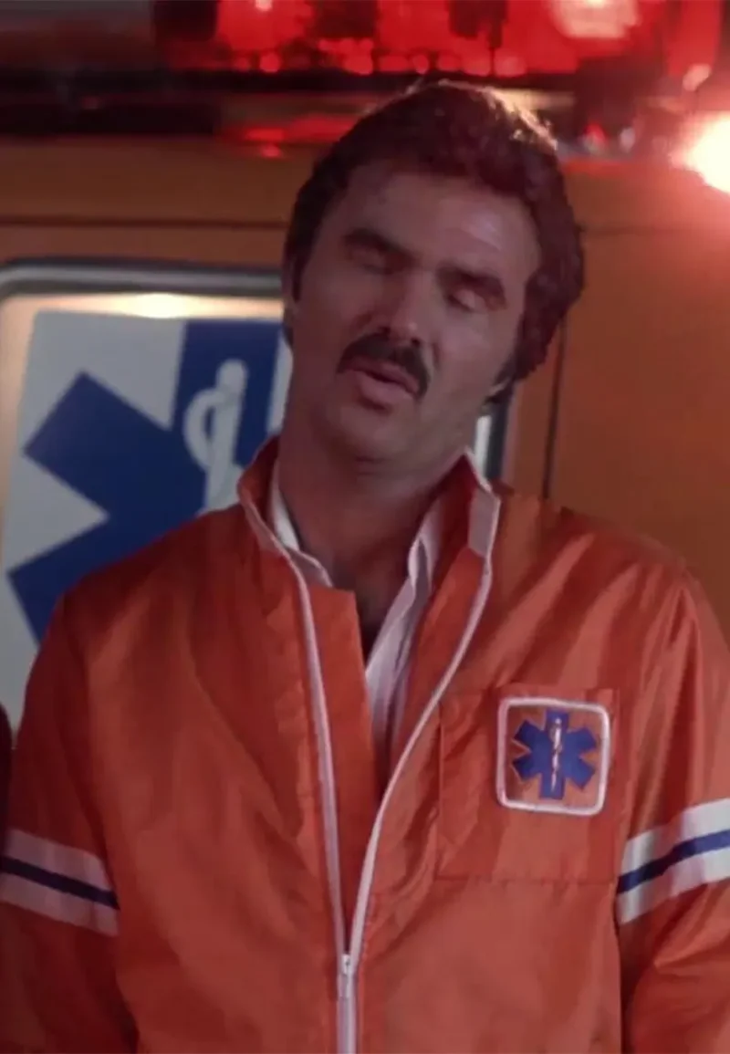 burt reynolds orange polyester jacket