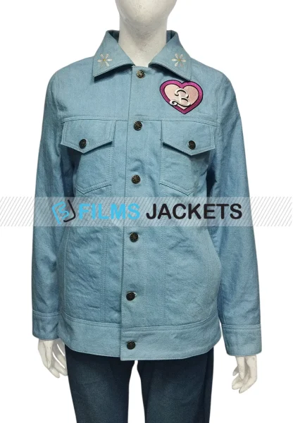 cakeworthy barbie denim jacket