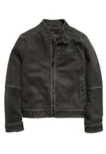 calvo leather jacket