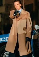 christian bale american psycho brown coat