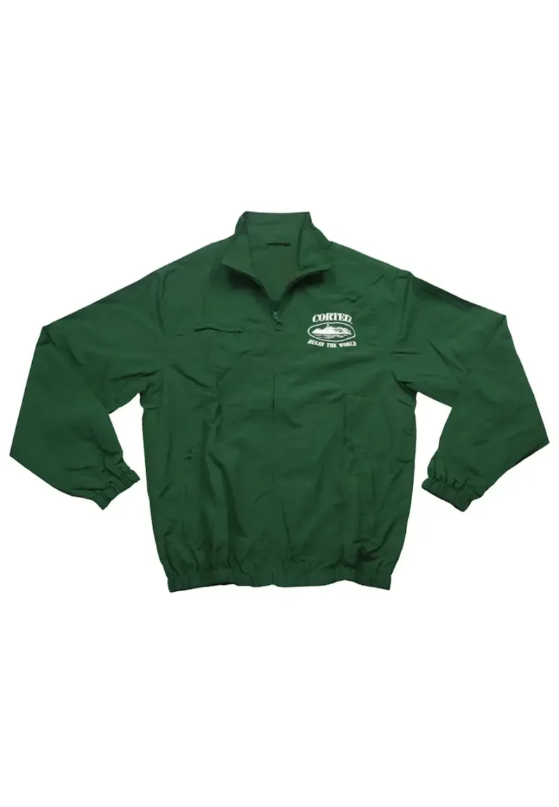 corteiz shukushuku green jacket