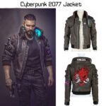 cyberpunk jacket samurai