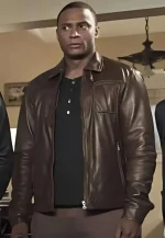 david ramsey arrow brown leather jacket