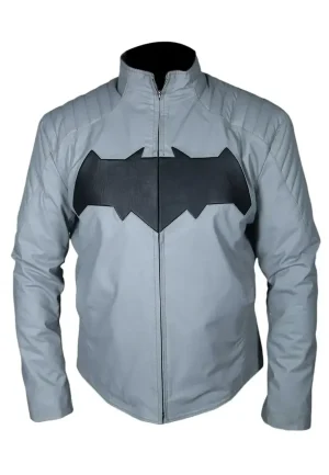 dawn of justice batman leather jacket