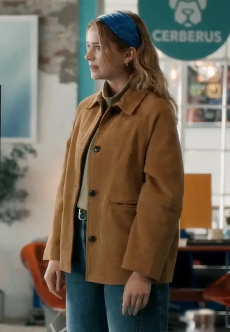 elsbeth s01 elizabeth lail brown jacket