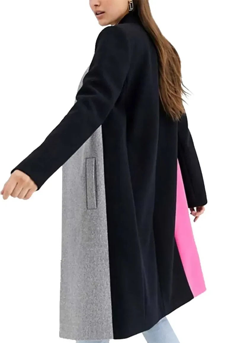 emily in cooper color block coat