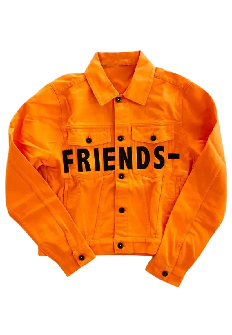 friends vlone denim jacket