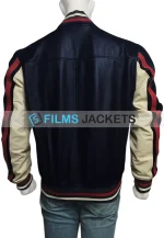 fubu blue varsity jacket