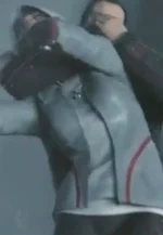 galina voronina leather jacket