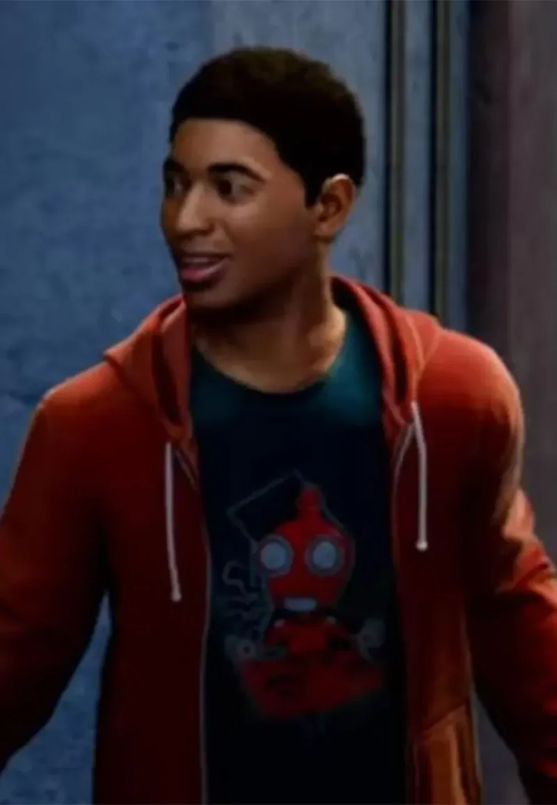game spider man ps4 miles morales hoodie