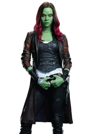 gamora leather coat