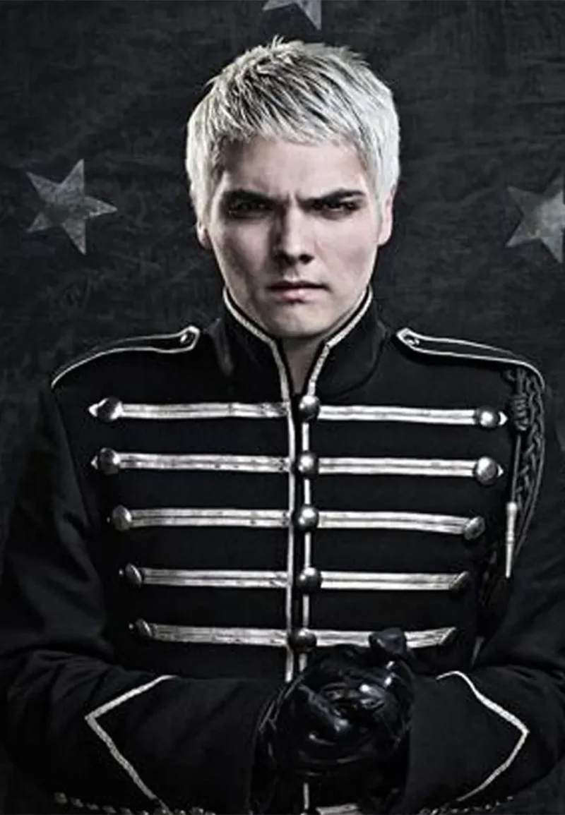 gerard way black parade jacket