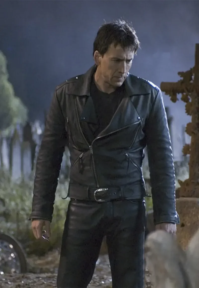 ghost rider nicolas cage leather jacket
